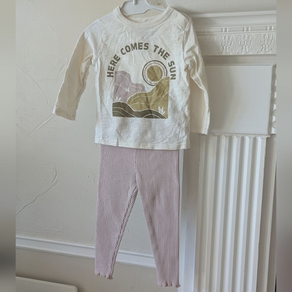 Little Co. | tee & leggings outfit